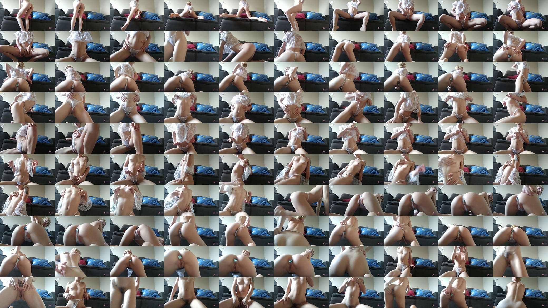 Dan&ccedil;a sensual com plug no cuzinho 预览图