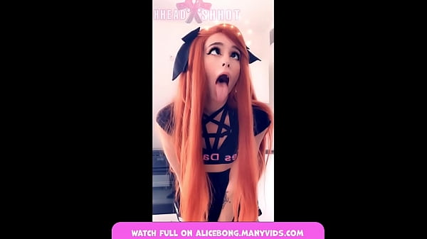 Download Video - Ahegao compilation from cosplay girl AliceBong