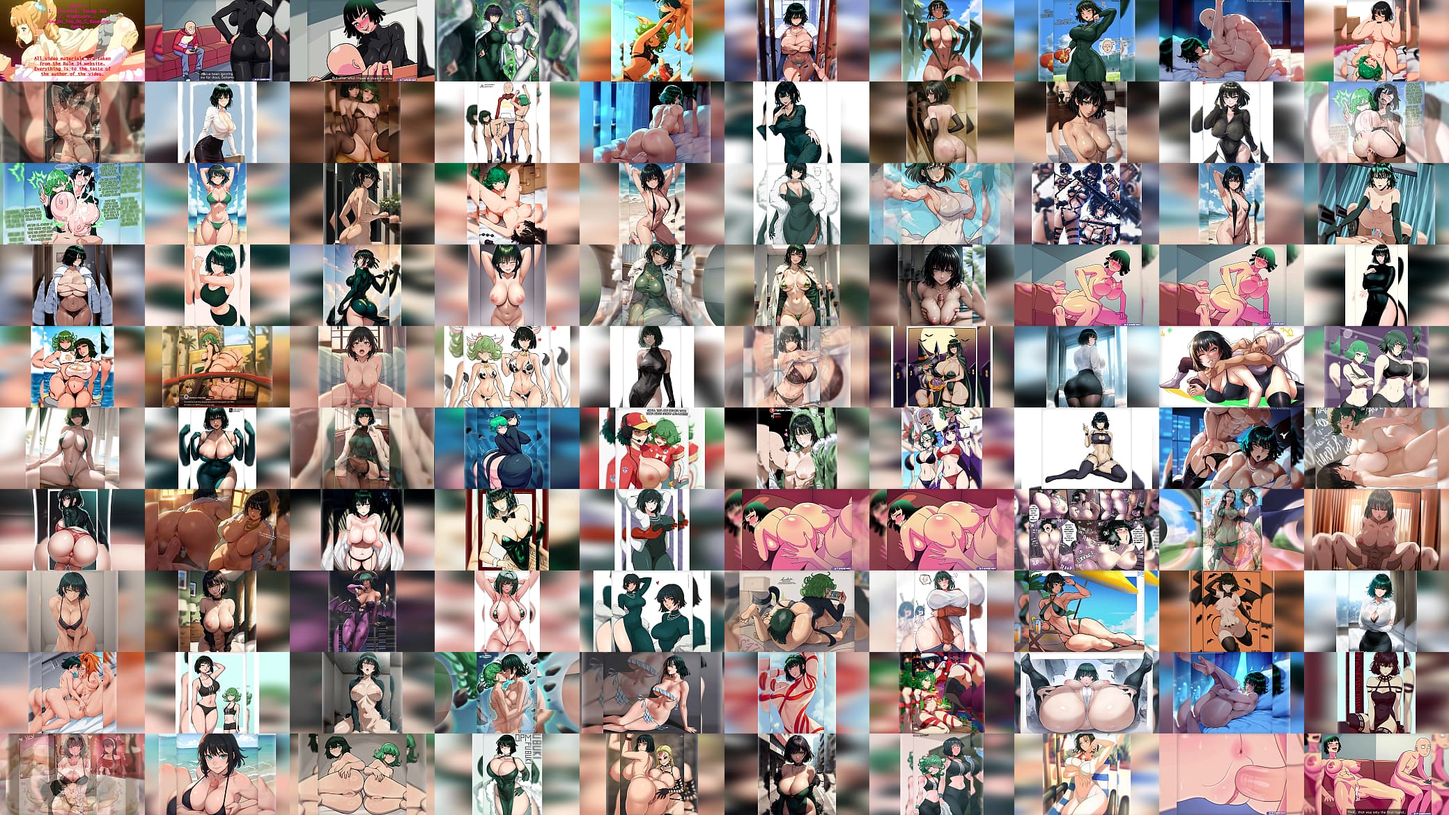Compilation Rule 34 Fubuki [1] (Onepunchman) 预览图