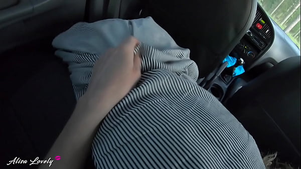 Horny Passenger Sucks Dick While Driving Car and Fucks Driver POV - Alisa Lovely