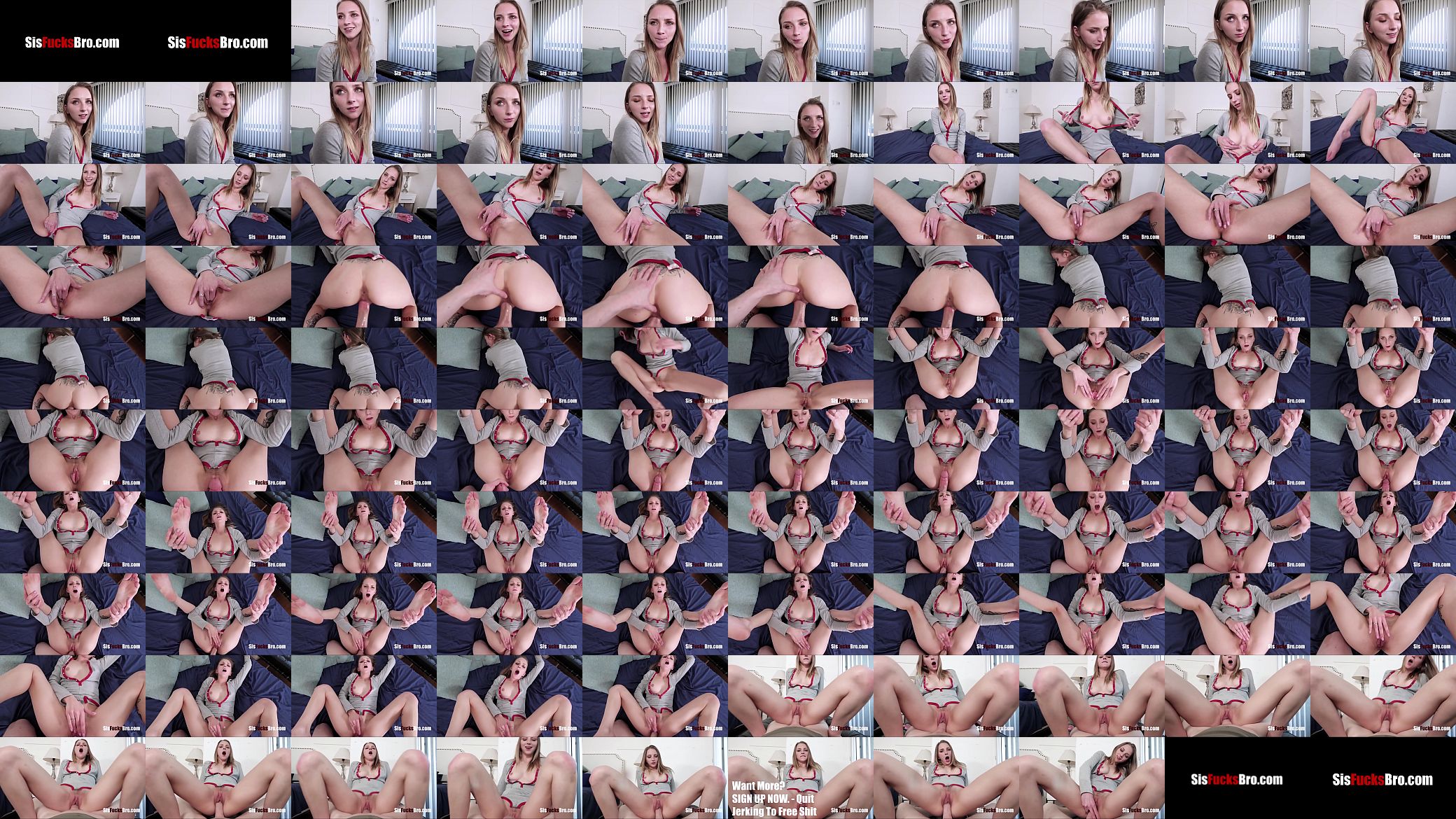 Horny step Sister Doesn&#039;t Mind Fucking Stepbrother 预览图