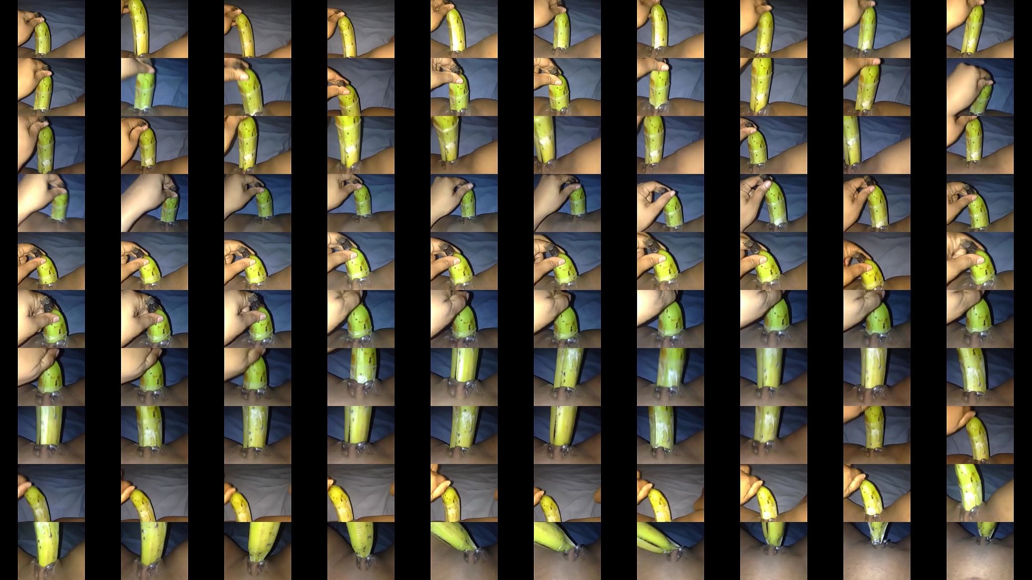 esta perra meti&eacute;ndose un platano 预览图