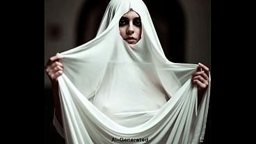 Sheet ghost girl (AI Generated)