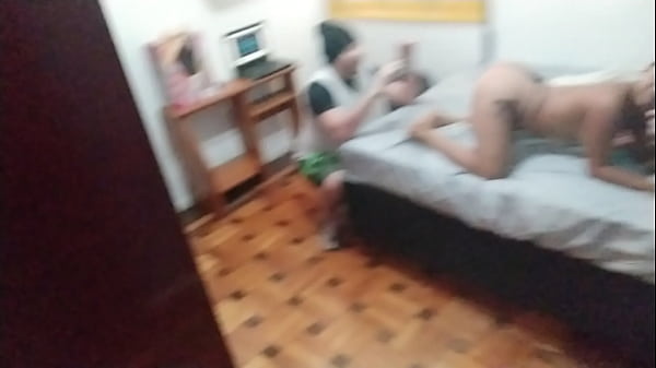 Porn recording with them - Bluezao Youtuber - Ela Baez - Joy Cardozo