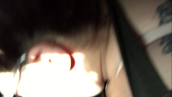 bbw yellow diva slopping me up in car