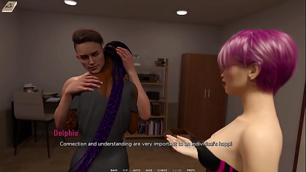 Taboo University #47 - Tattoed Ebony College Girl Kisses Me. While Her Friend Masturbates To It