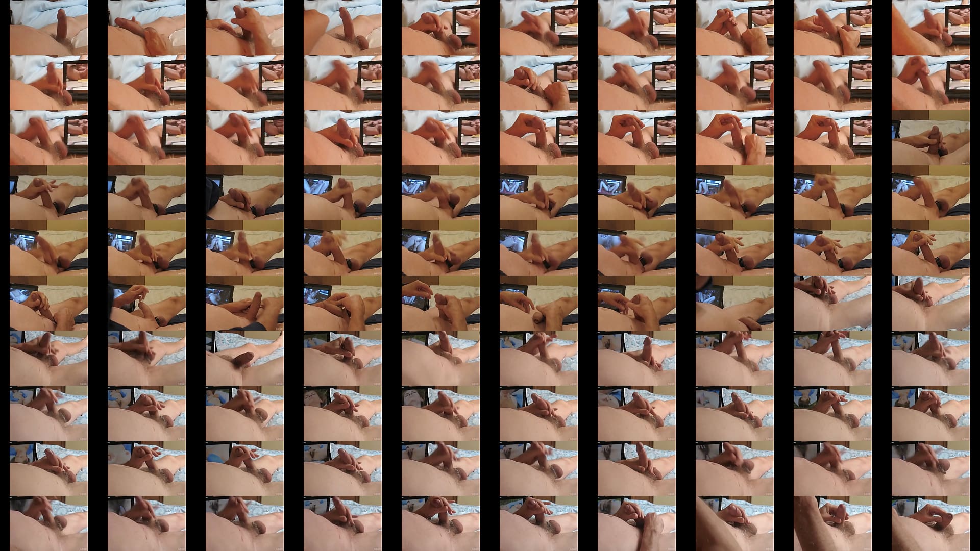 Grandpa James wanking off spunk loads compilation No. 8 预览图