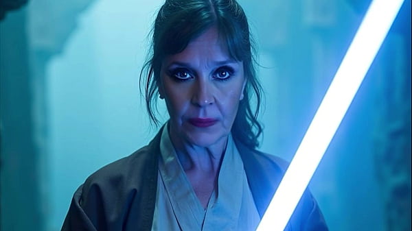Carmenssexjournal - El truco mental de masturbación Jedi de la abuela esclava, la princesa Leia