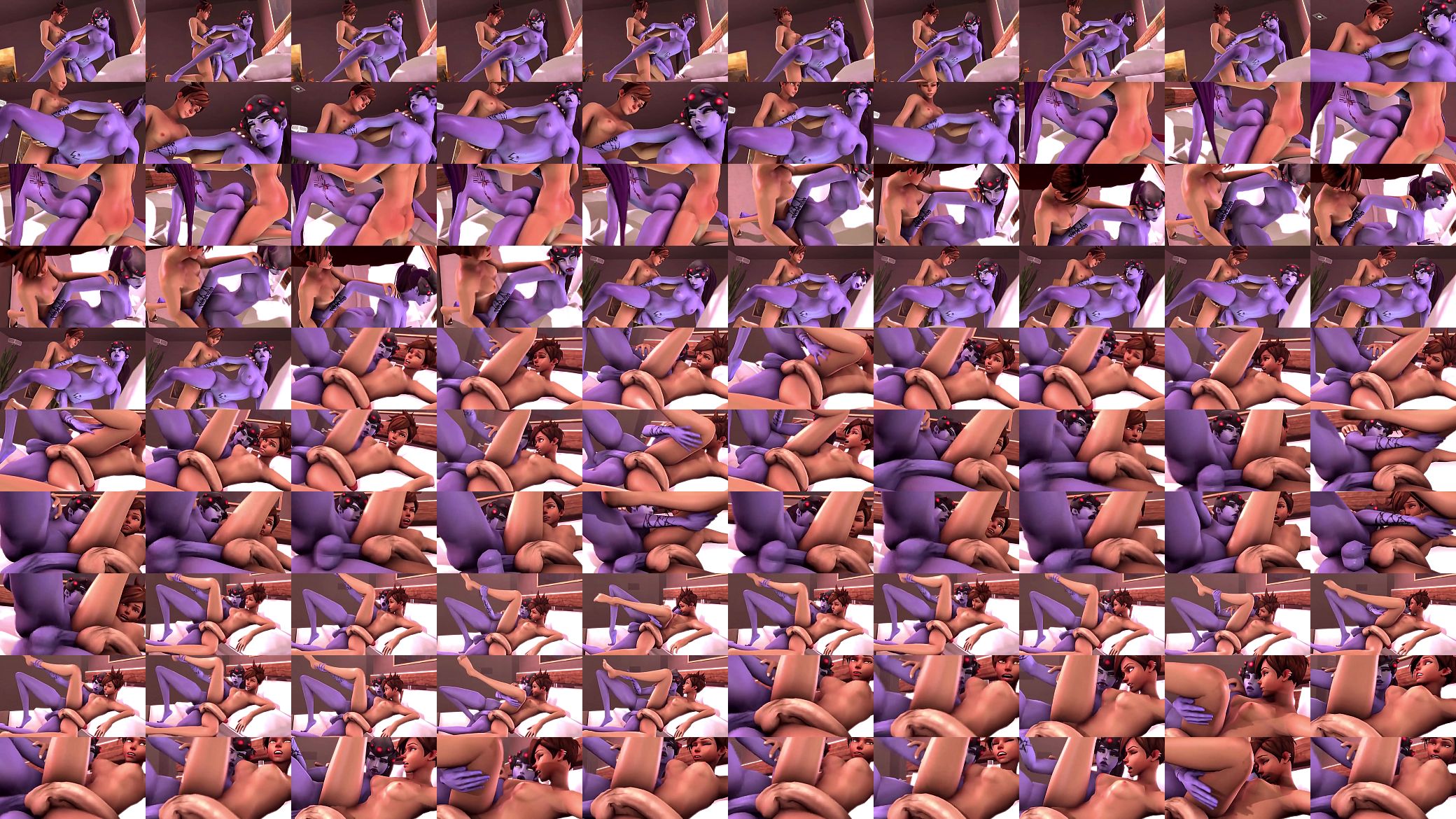 SFM Futa: Widowmaker x Tracer 预览图
