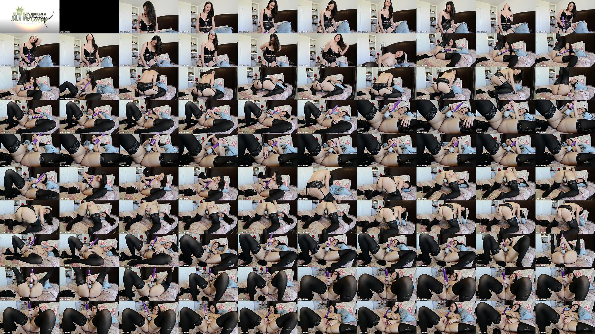 Sarah Gregory jams toy into her juicy cunt 预览图