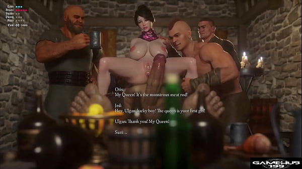 Queen Whore gets gangbang by soldiers - 3d porn...