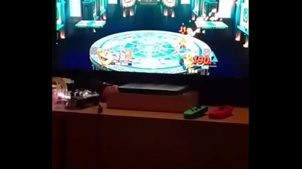fat slut screams after receiving cumshot from her gay friend destroying his anus like Pac-Man