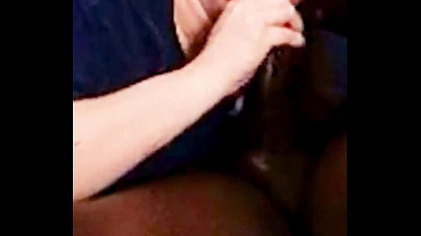 Succulent Samantha swallowing a black cock