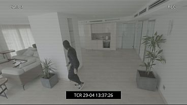 PAWG Cop fucked by burglar