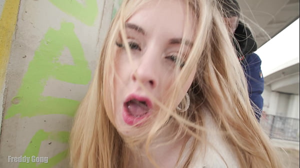 Blonde kinky slut Baby Kxtten get her holes drilled by 2bbc