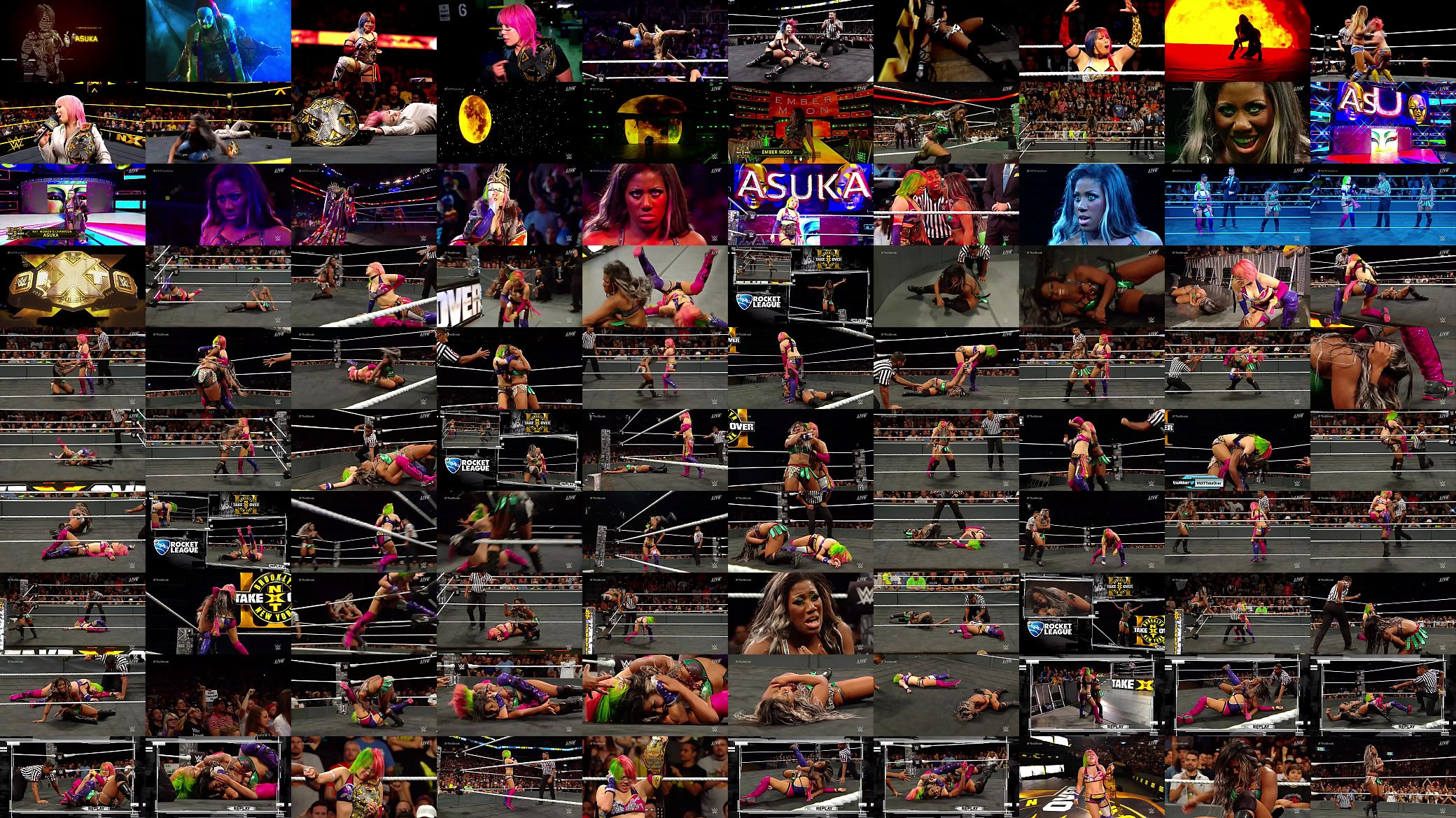 Asuka vs Ember Moon. NXT. 预览图