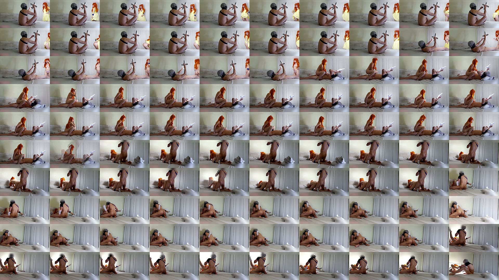 Detr&aacute;s de c&aacute;mara de video porno - Chica otaku hace cosplay de Asuka (Evangelion) - TRAILER 预览图