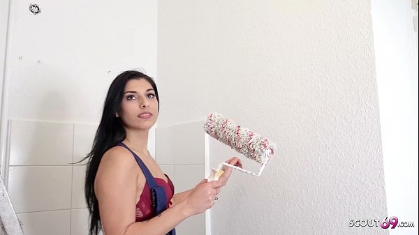 GERMAN SCOUT - Cute 20yr old Teen Kristall Pickup and Fuck by Real Street Casting