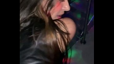 Rough sex with a beauty girl at the nightclub