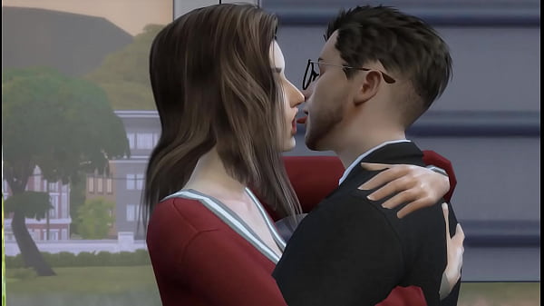 Hot Teacher And Teen Student Romantic Relationship - (My Art Professor - Episode 1) - Sims 4