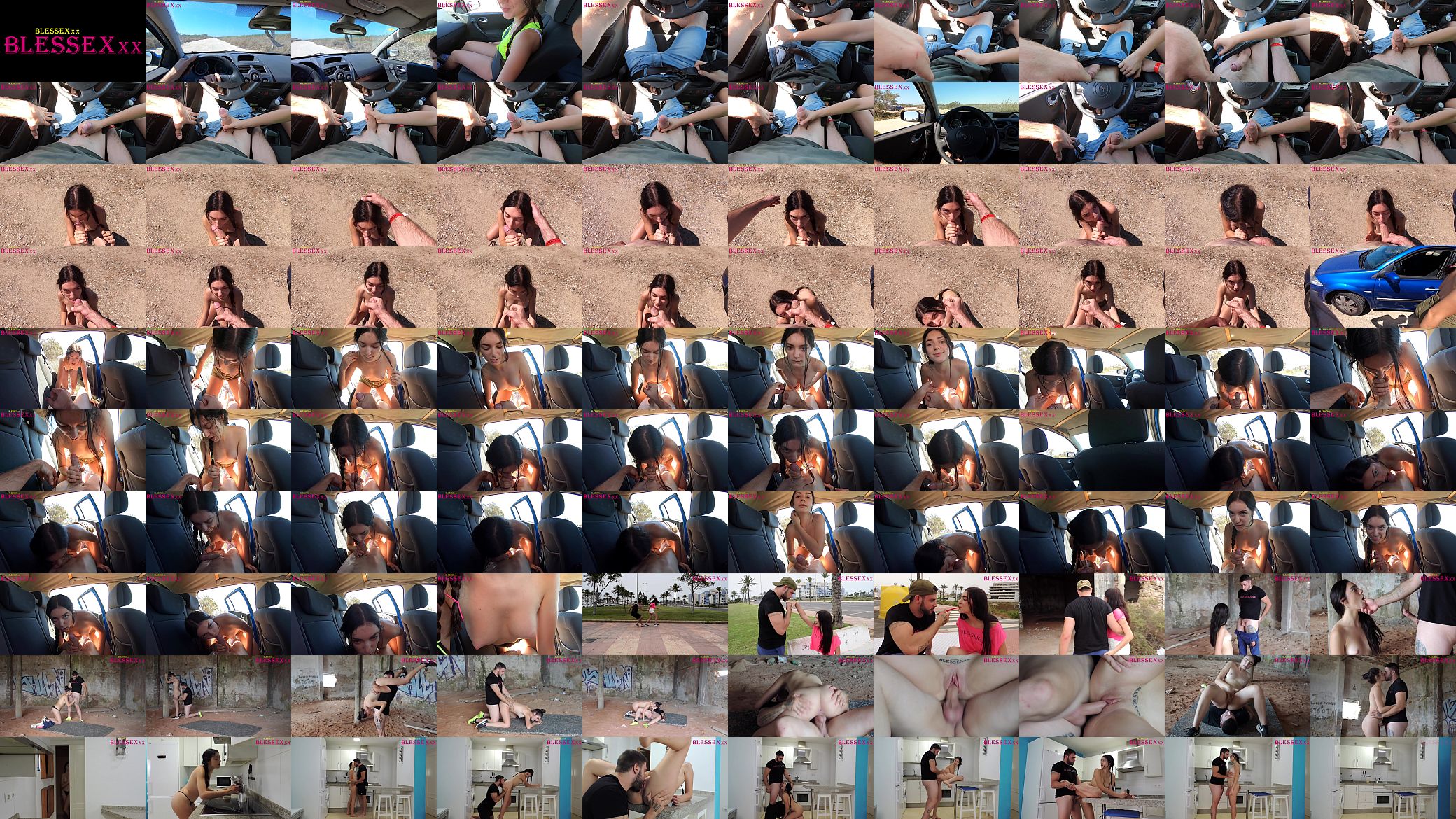 Paola Hard sucks a stranger dick outdoor 预览图