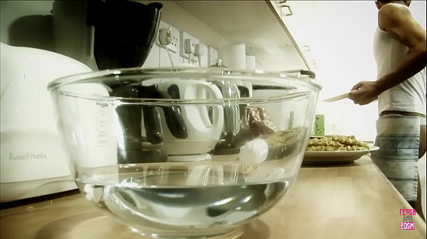 This lovely couple after having breakfast enjoyed a steamy morning sex with food