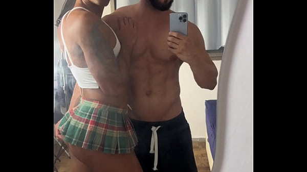 Real estate agent shows a muscular guy more than just a house BBC