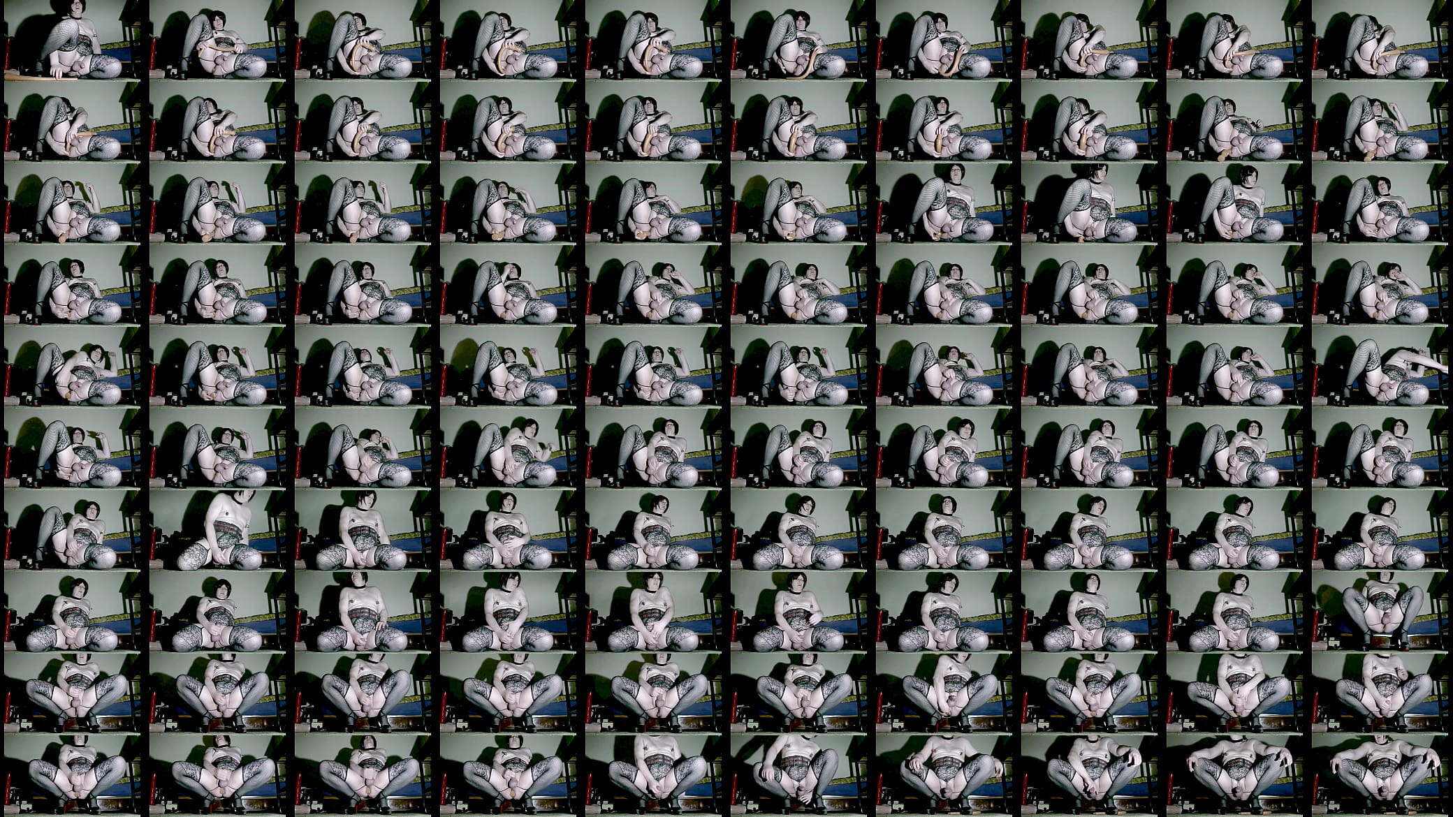 CD sissy anal snake and cum 预览图