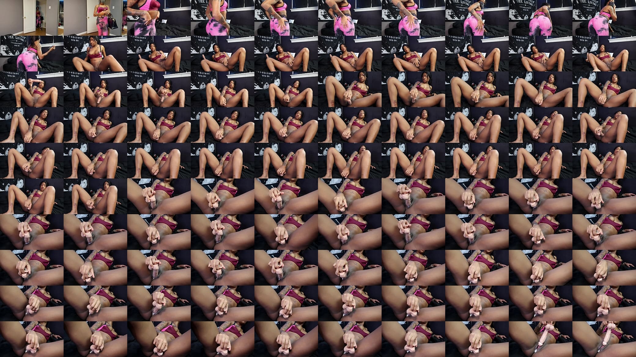 Gymnast Fucks Herself After Workout 预览图