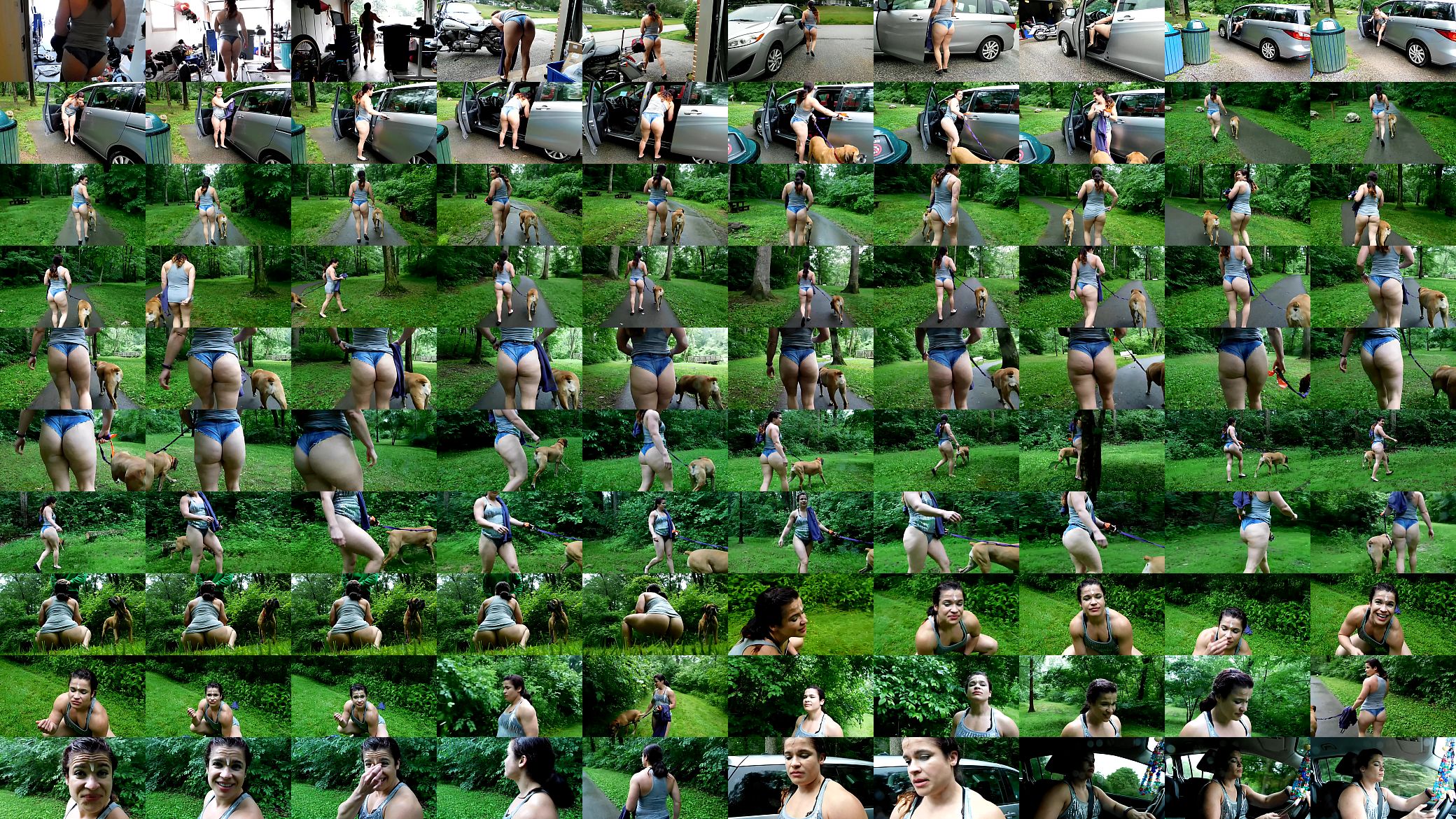 Cum Walk in Cut-offs - Preview Clip 预览图
