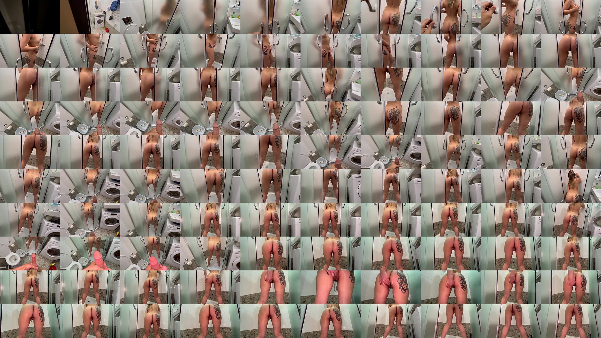 My roommate was moaning loudly in the shower, I decided to check 预览图