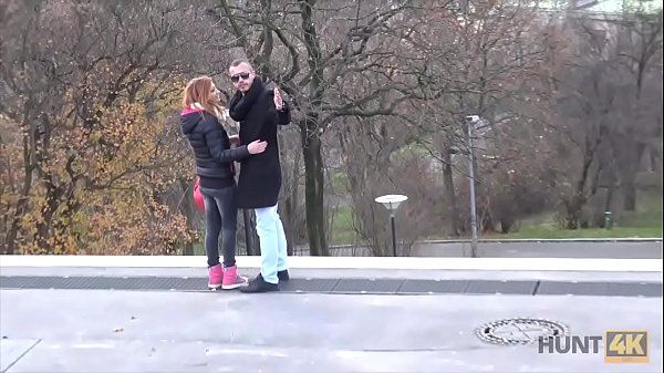 Download Video - HUNT4K&period; Red girl likes sex for money in front of her bf