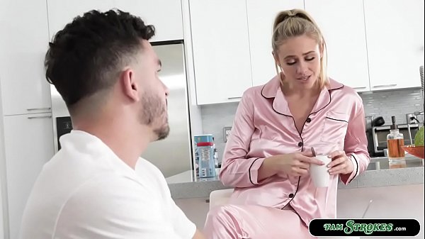 Busty stepaunt licked and fucked by stepnephew